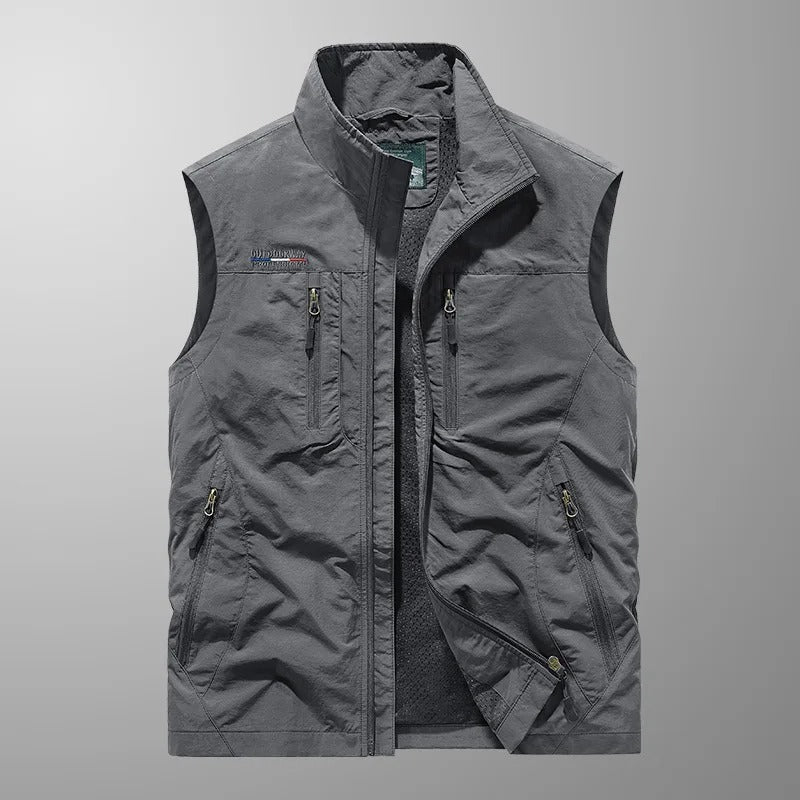 DANIEL | Multi-Pocket Breathable Outdoor Cargo Vest