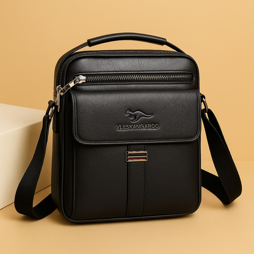 Toby | Vintage Leather Messenger Bag