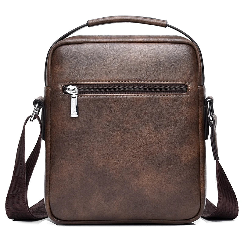 Toby | Vintage Leather Messenger Bag