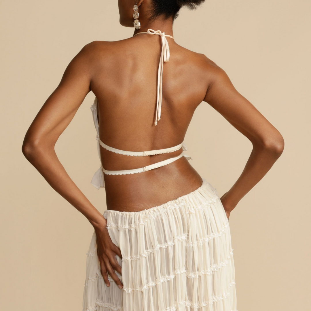 WENDY™ - Halter Top and Skirt Set