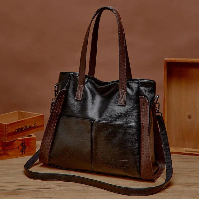 Skye Classic Leather Handbag