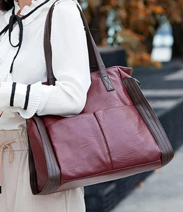 Skye Classic Leather Handbag