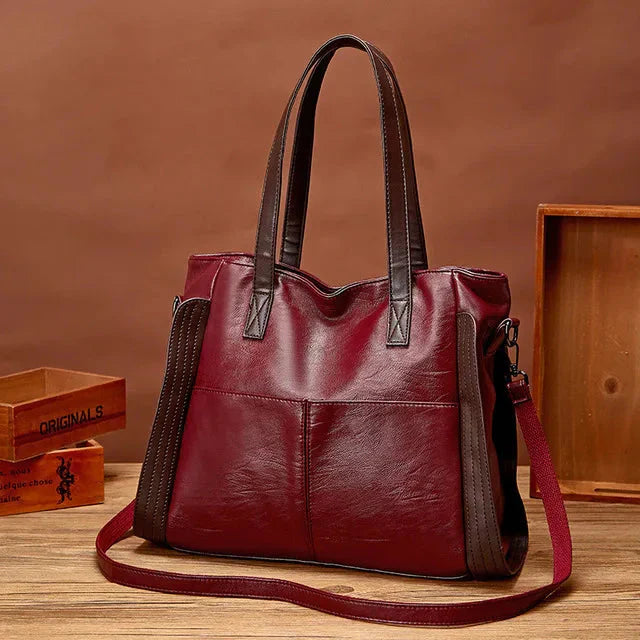 Skye Classic Leather Handbag