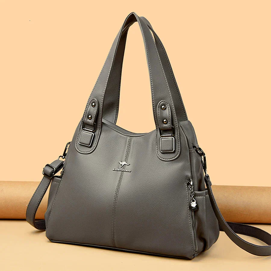Sophie | Classic Vintage Leather Shoulder Bag