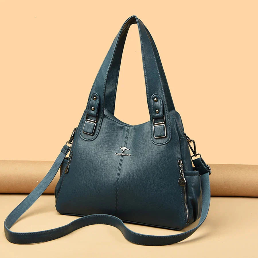 Sophie | Classic Vintage Leather Shoulder Bag