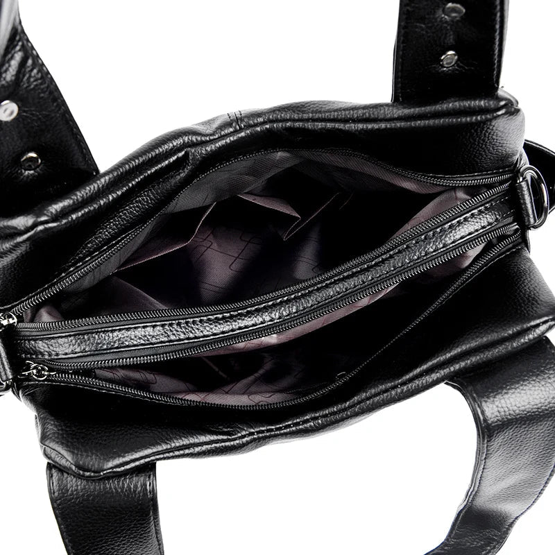 Sophie | Classic Vintage Leather Shoulder Bag