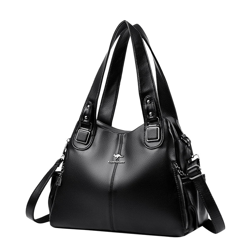 Sophie | Classic Vintage Leather Shoulder Bag