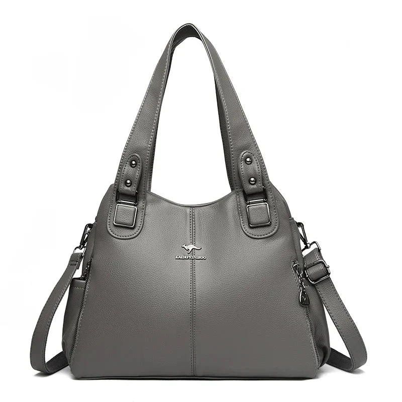 Sophie | Classic Vintage Leather Shoulder Bag