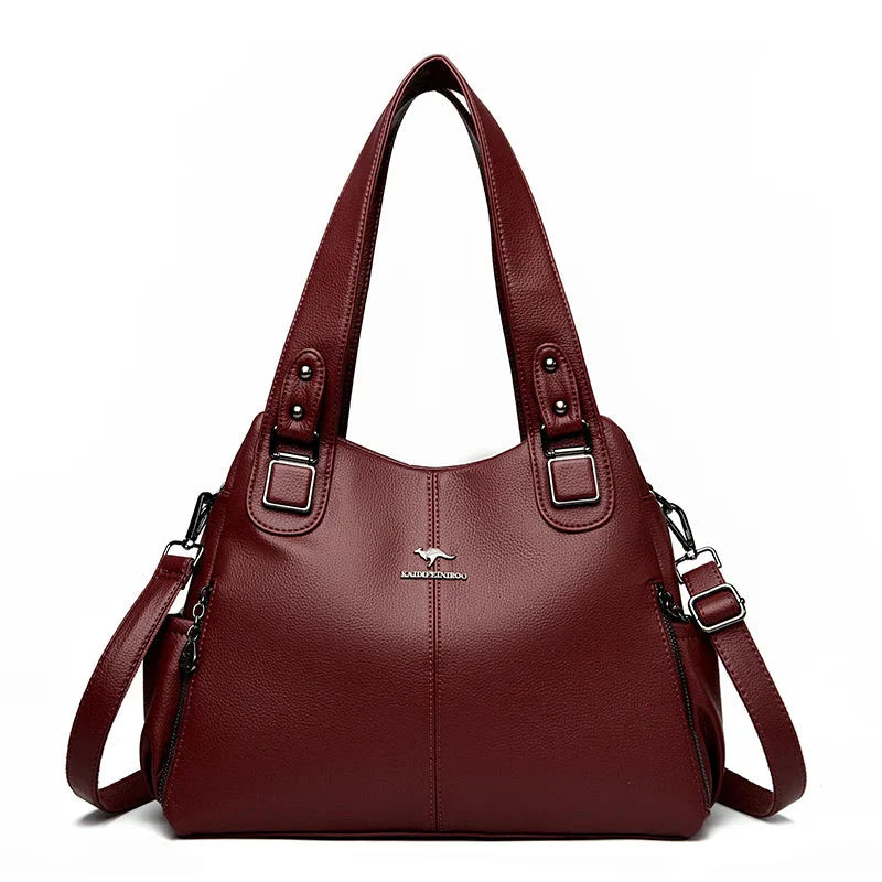 Sophie | Classic Vintage Leather Shoulder Bag