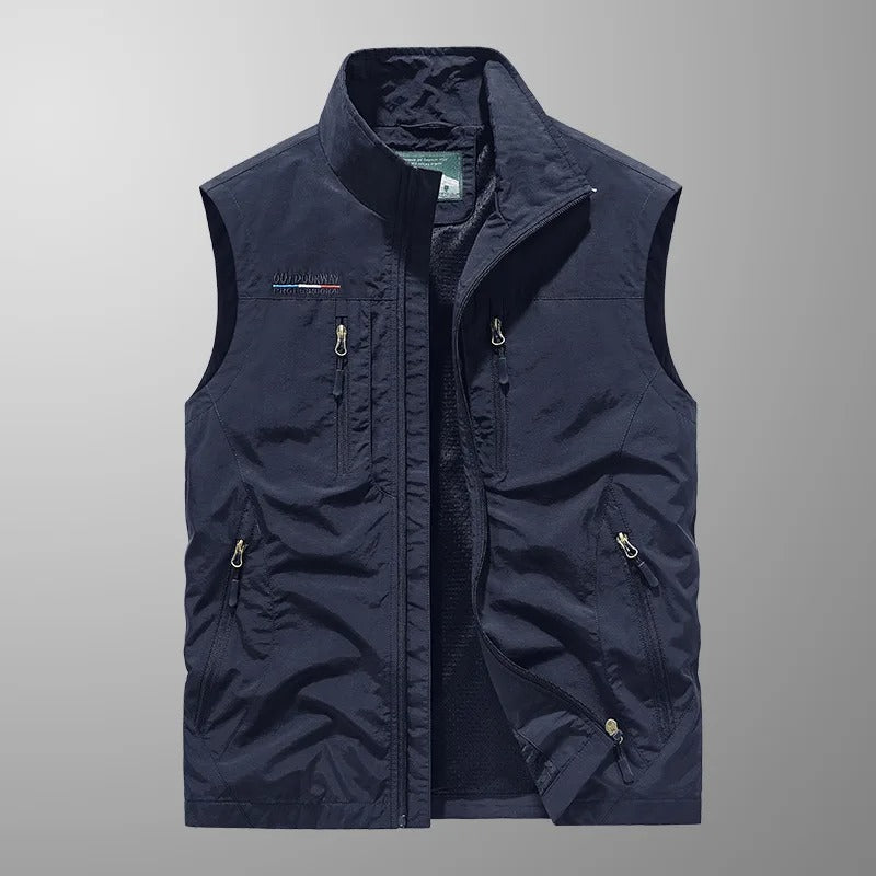 DANIEL | Multi-Pocket Breathable Outdoor Cargo Vest