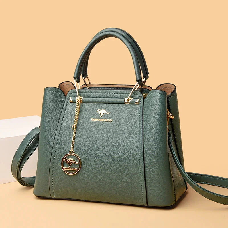 Sage | Soft Leather Bag