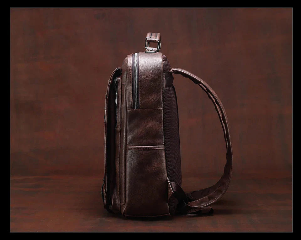 Heath | Nomad Leather Travel Backpack