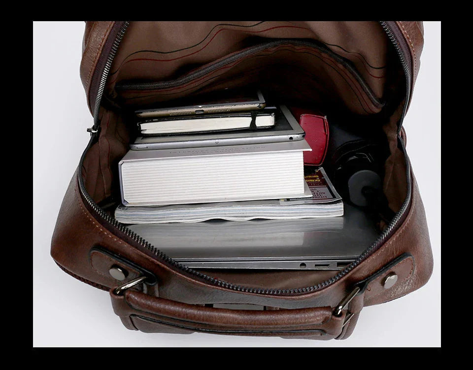 Heath | Nomad Leather Travel Backpack