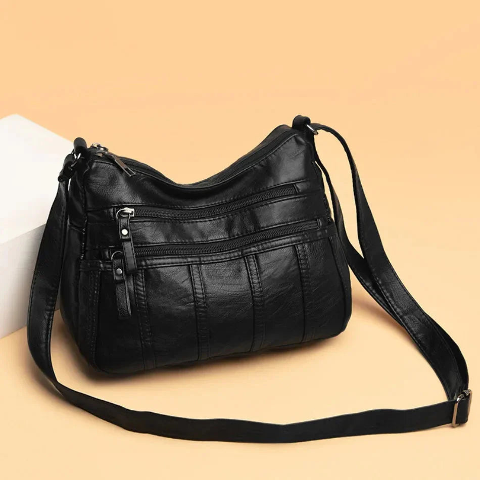 Grace | Soft Leather Crossbody Bag