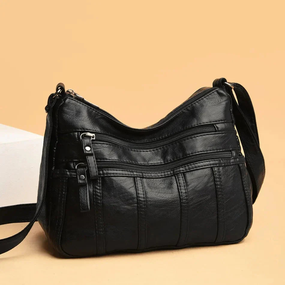 Grace | Soft Leather Crossbody Bag