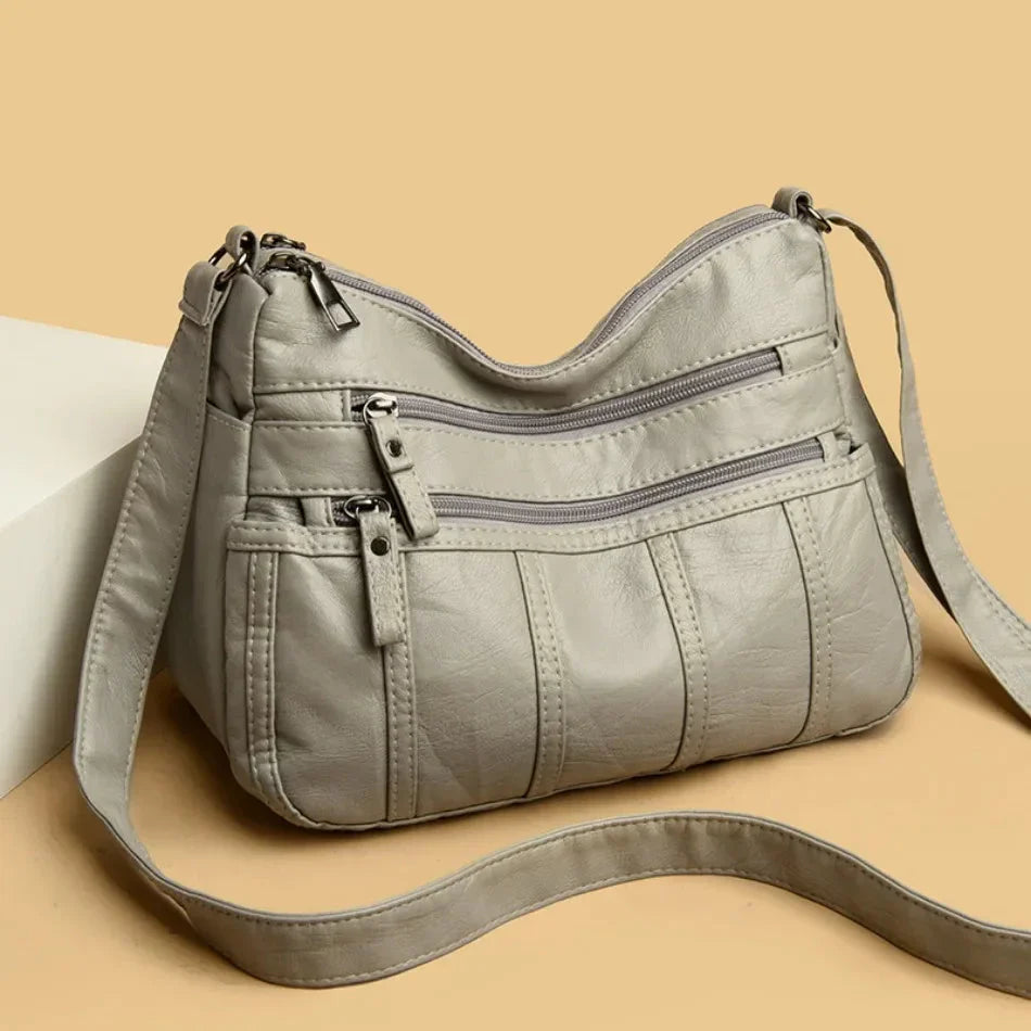 Grace | Soft Leather Crossbody Bag