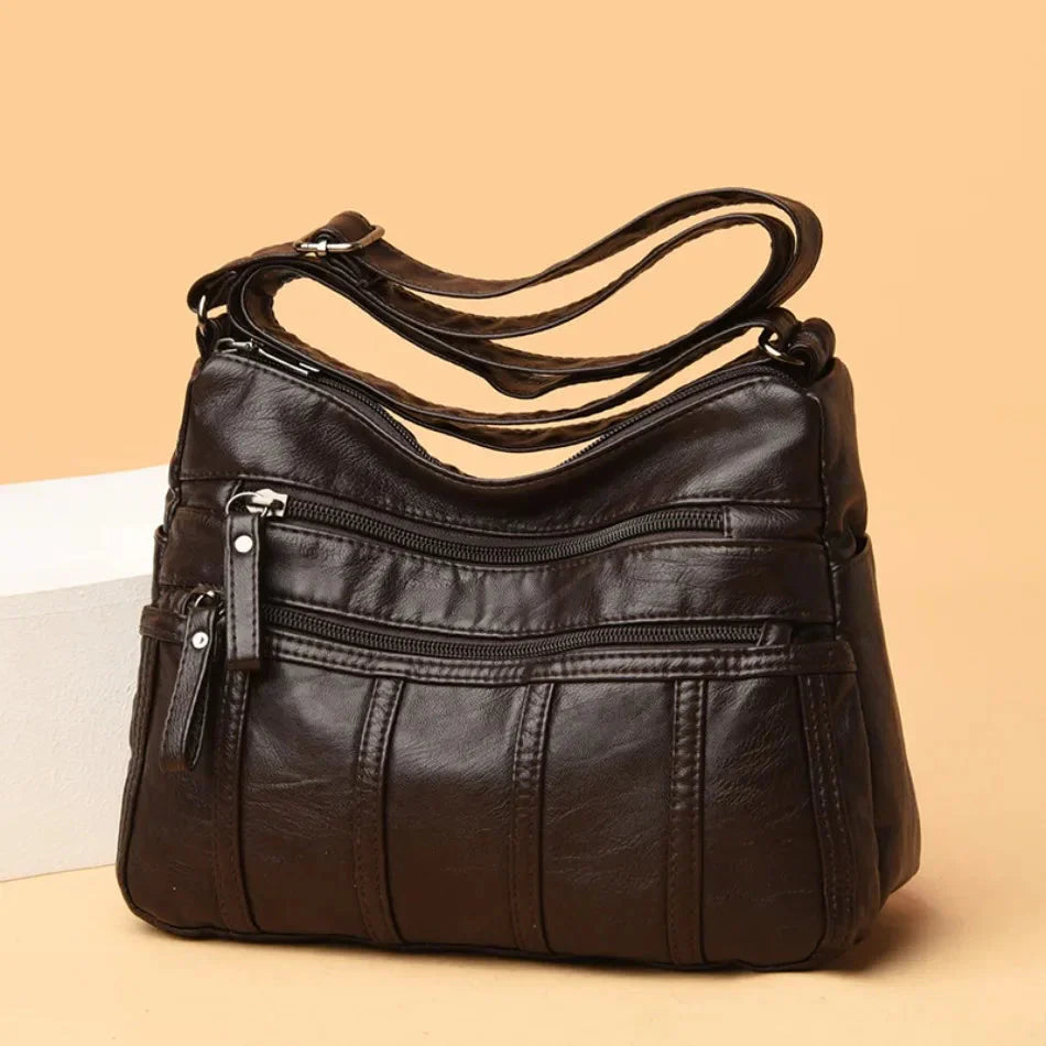 Grace | Soft Leather Crossbody Bag