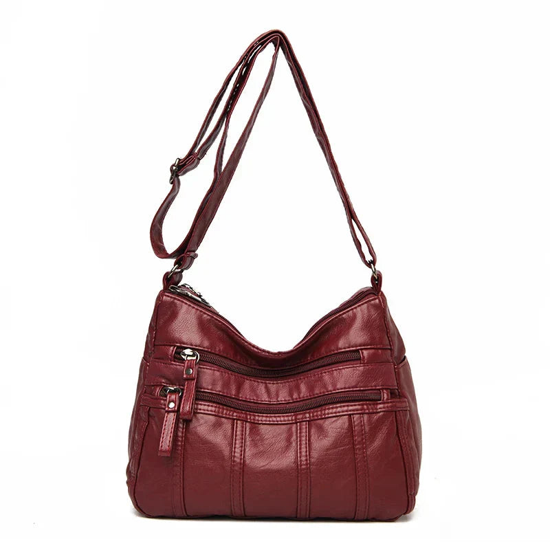 Grace | Soft Leather Crossbody Bag