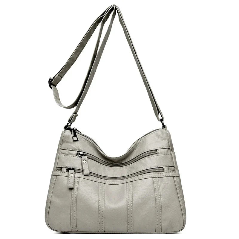 Grace | Soft Leather Crossbody Bag