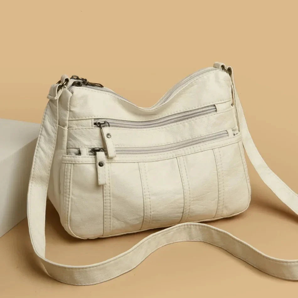 Grace | Soft Leather Crossbody Bag