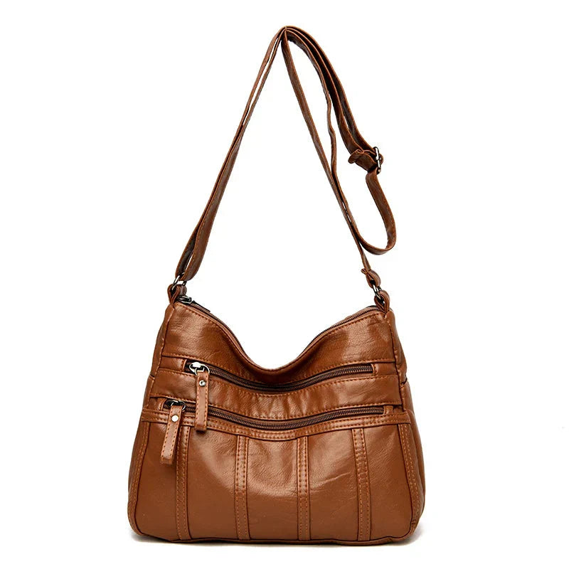Grace | Soft Leather Crossbody Bag