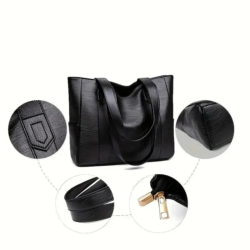Cleo-Leather Shoulder Bag