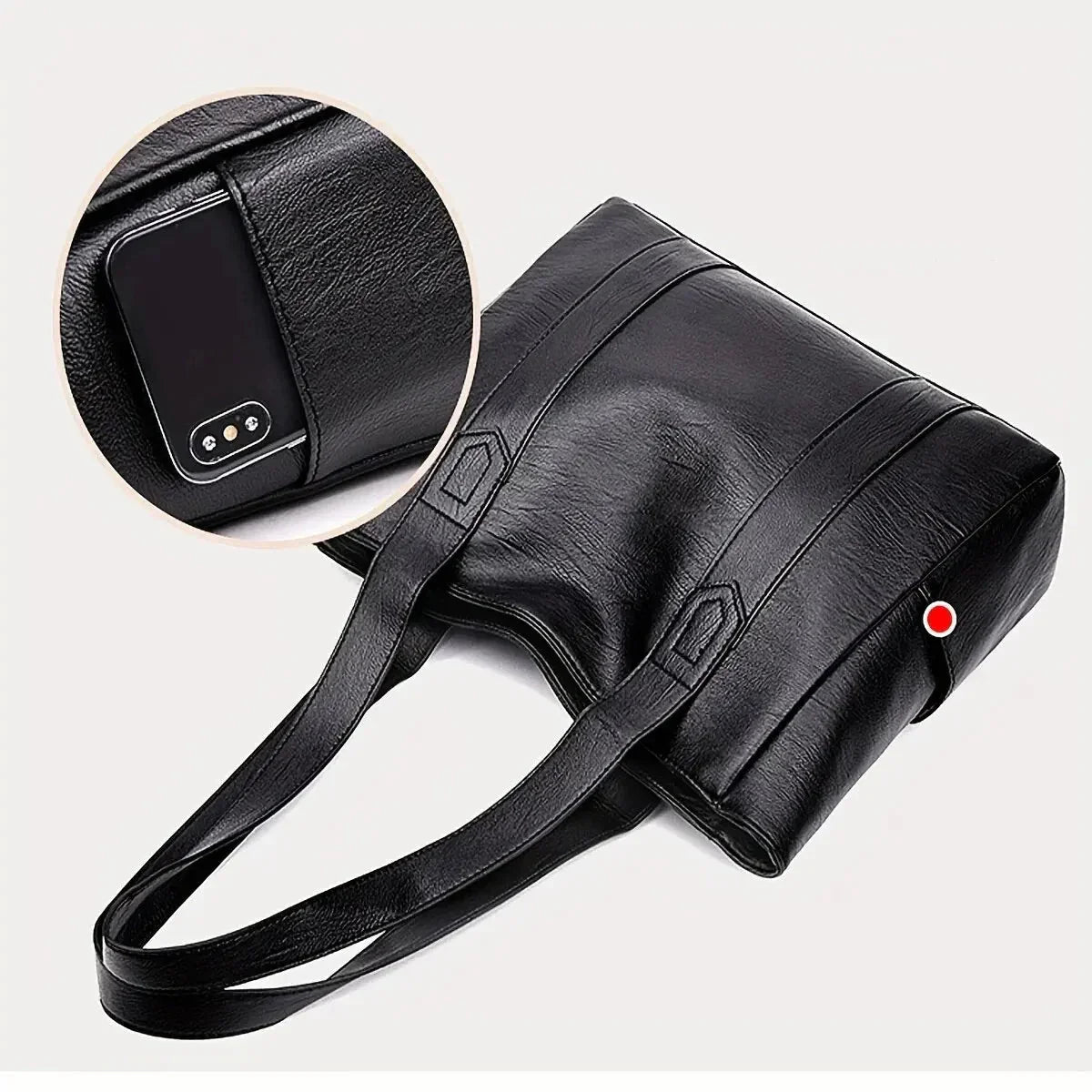 Cleo-Leather Shoulder Bag