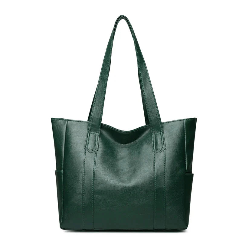 Cleo-Leather Shoulder Bag