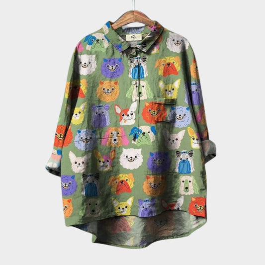ASTRID ART BLOUSE