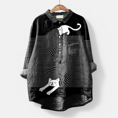 FRIDAY™ | Trendy Blouse with Artistic Prints
