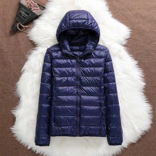 Olivia Mid-Season Jacket | Dark Blue