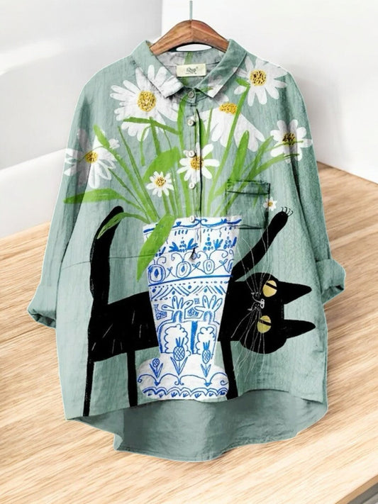 LAURA | Fashionable Vintage Blouse