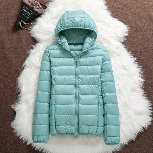 Olivia Mid-Season Jacket | Light Blue