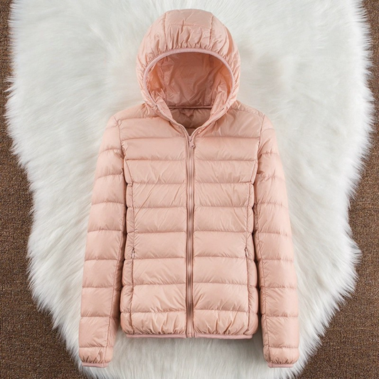 Olivia Mid-Season Jacket | Light Pink