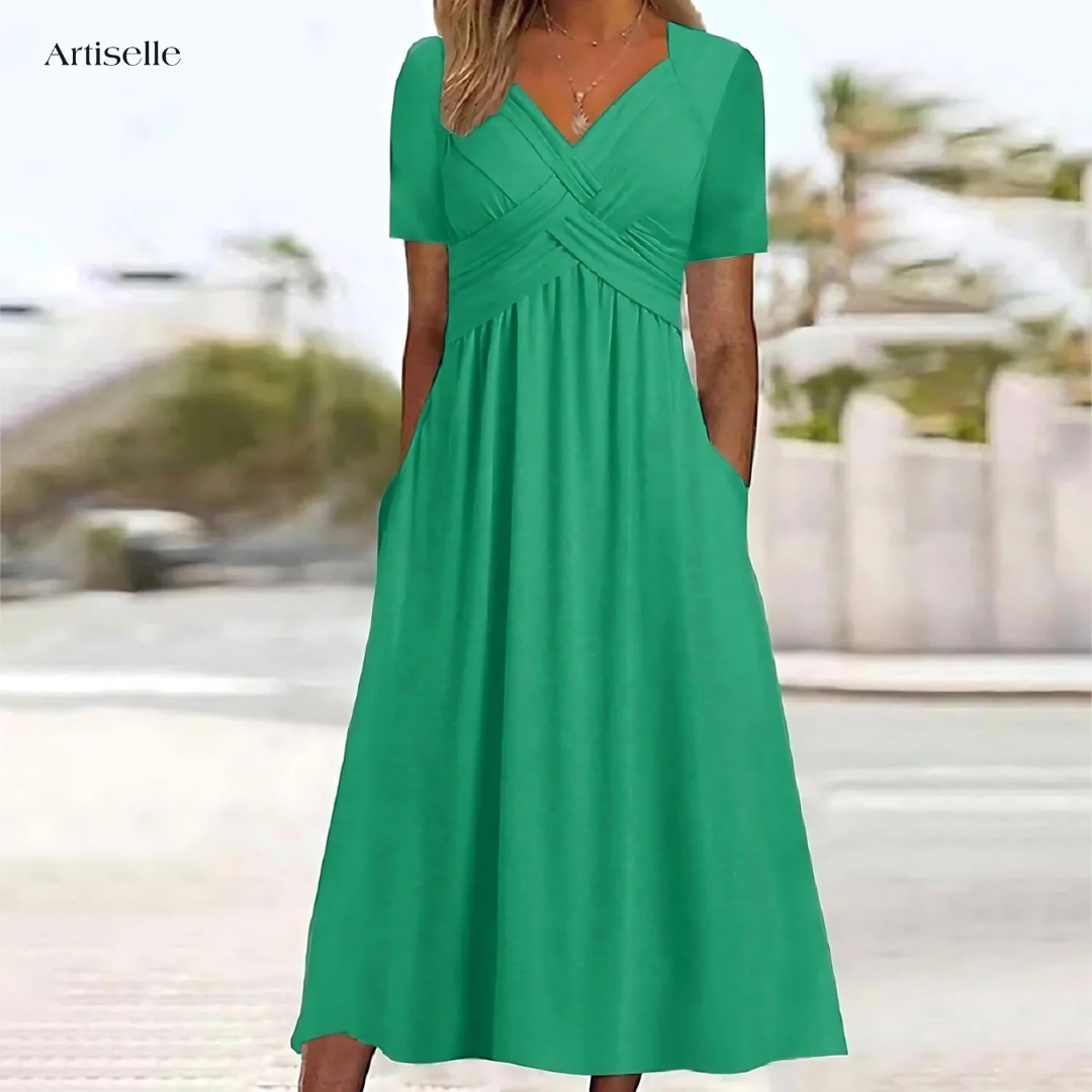 Artiselle | Gracie - Elegant Dress with Tummy Coverage