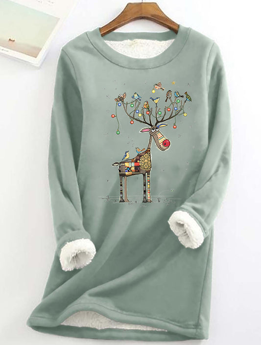 Christmas Spirit Elk Women's Thermal