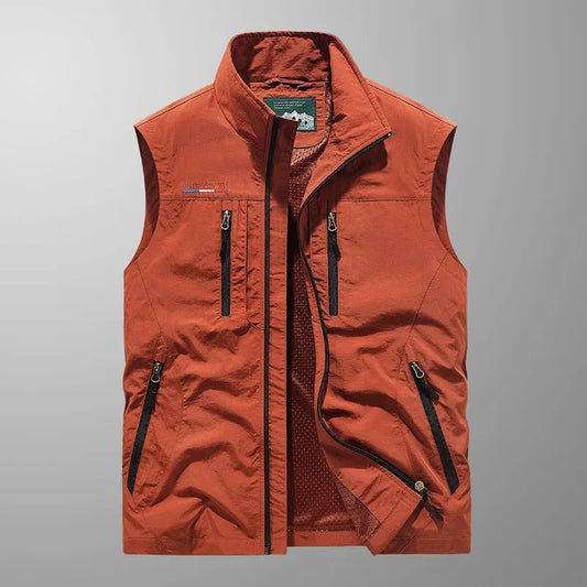 DANIEL | Multi-Pocket Breathable Outdoor Cargo Vest