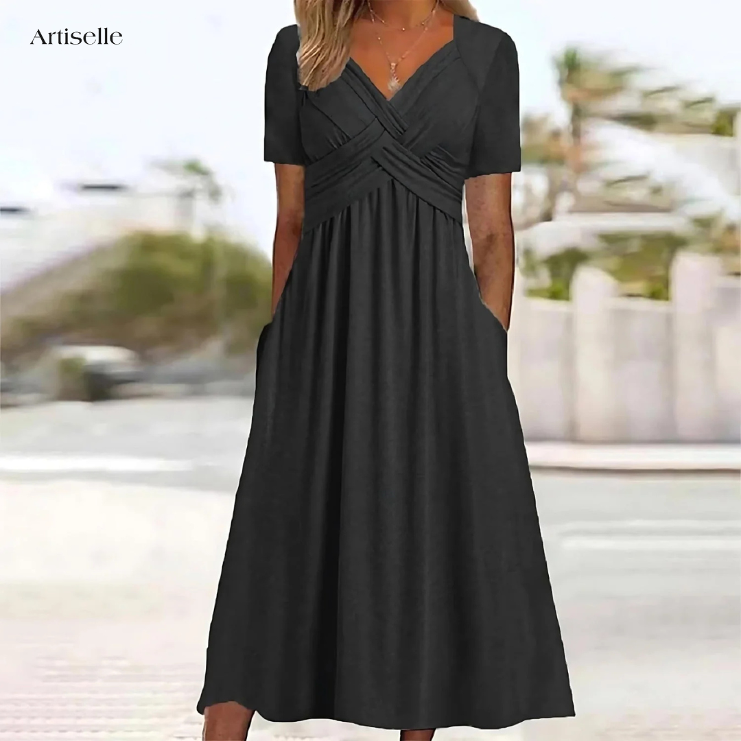 Artiselle | Gracie - Elegant Dress with Tummy Coverage