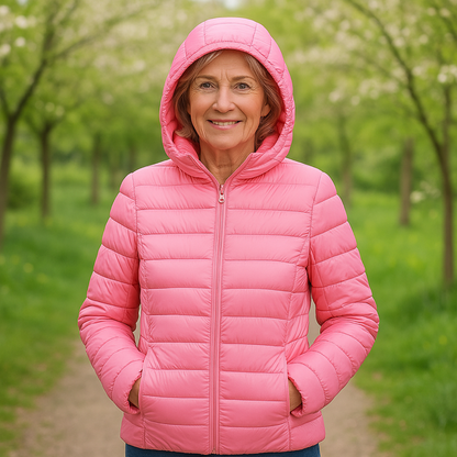Olivia Mid-Season Jacket | Pink