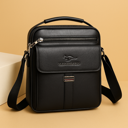 Toby | Vintage Leather Messenger Bag