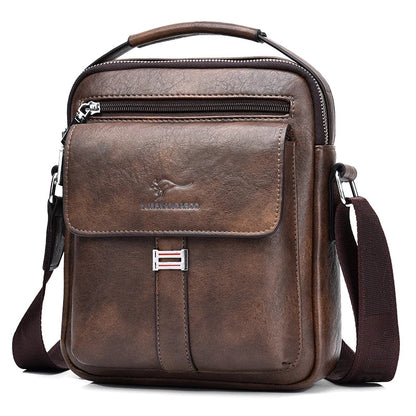 Toby | Vintage Leather Messenger Bag