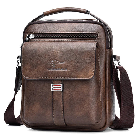 Toby | Vintage Leather Messenger Bag