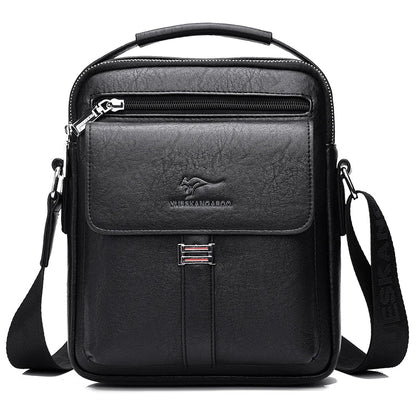 Toby | Vintage Leather Messenger Bag