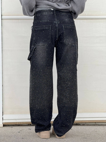 Balloon Carpenter Shine Denim Jeans