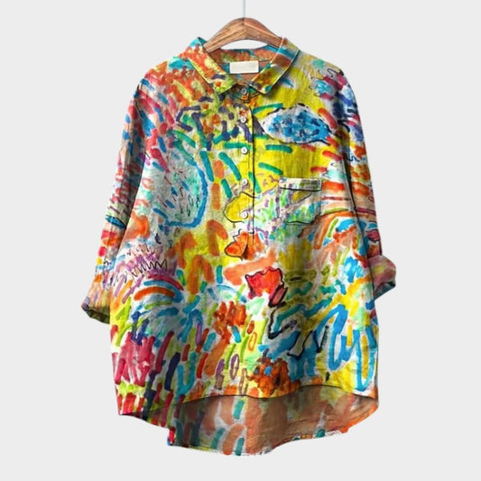 LIV ART BLOUSE