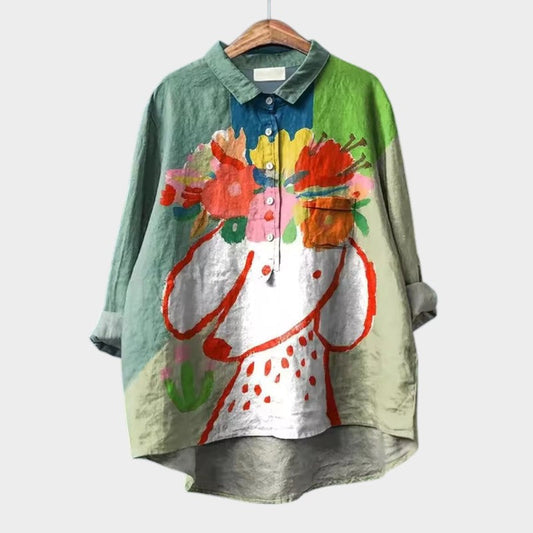 ASPEN ART BLOUSE