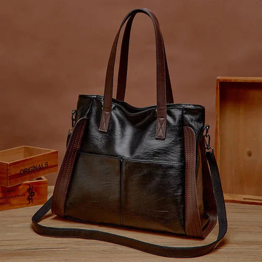 Skye Classic Leather Handbag