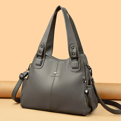 Sophie | Classic Vintage Leather Shoulder Bag