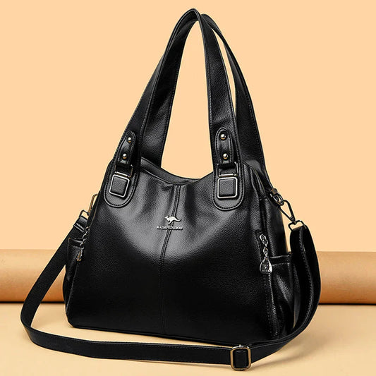 Sophie | Classic Vintage Leather Shoulder Bag