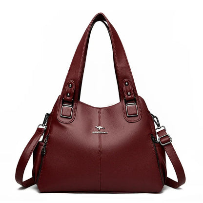 Sophie | Classic Vintage Leather Shoulder Bag